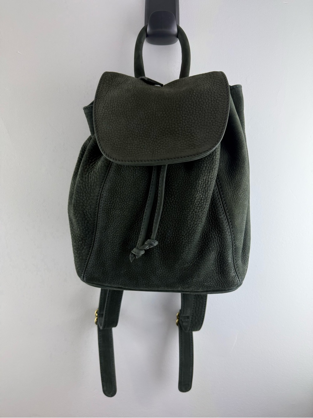 Coach Vintage Sonoma Italian Nubuck Leather Backpack Spruce Green 4938